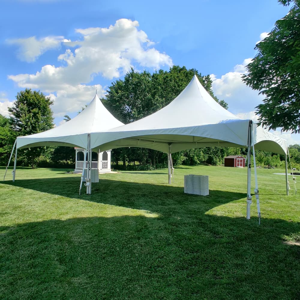 Event tent fully configured